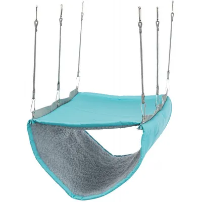 Hamac avec 2 étages, 22 x 15 x 30 cm, pour furets ou rats couleur aléatoire