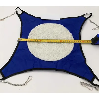 animallparadise - Hamac en tissu 29 x 29 cm pour Furets