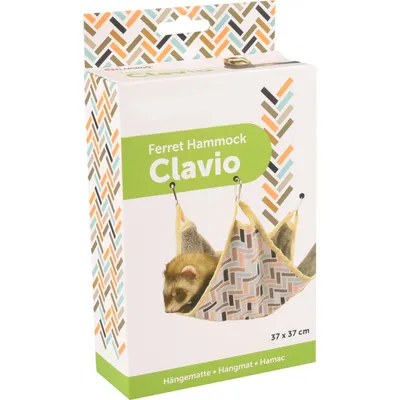 animallparadise - Hamac pour furets CLAVIO 37 x 37 cm  pour rongeur.