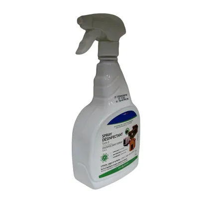 animallparadise - Spray Désinfectant 5 en 1, contenance 750 ml, pour habita