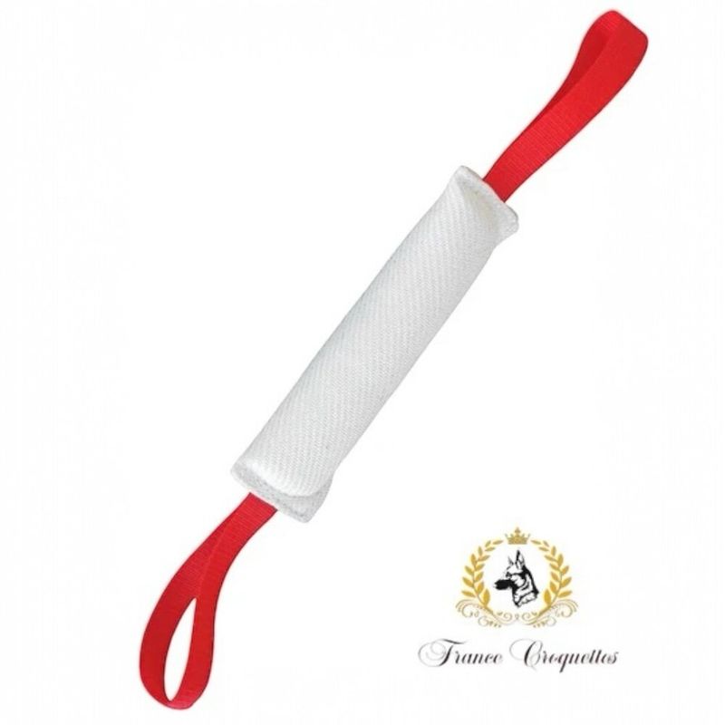 FranceCroquettes Boudin de jeux et de dressage deux poignées 30cm