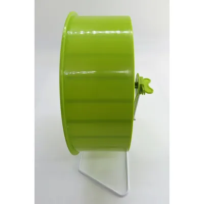 zolux - Roue d'exercice pied métal, ø20 cm, vert anis, pour rongeurs.