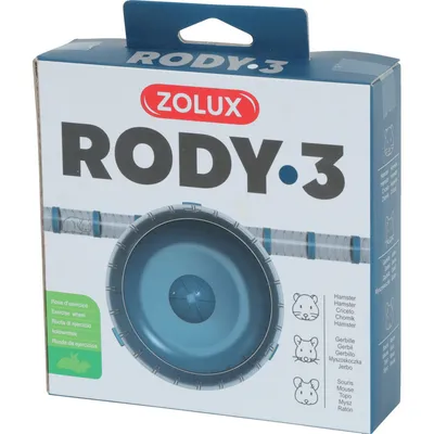 1 Roue d'exercice silencieuse pour cage Rody3 . couleur . taille ø 14 c