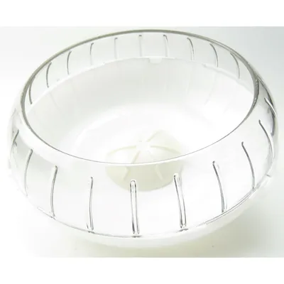 1 Roue d'exercice silencieuse pour cage Rody3 couleur blanche taille ø 14 c