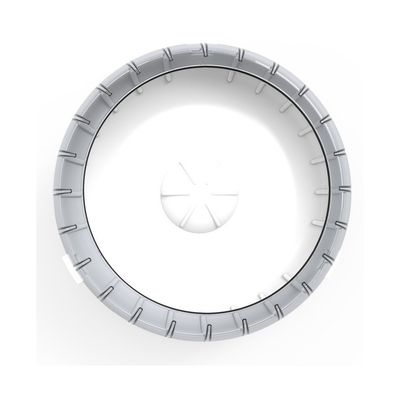 1 Roue d'exercice silencieuse pour cage Rody3 couleur blanche taille ø 14 c