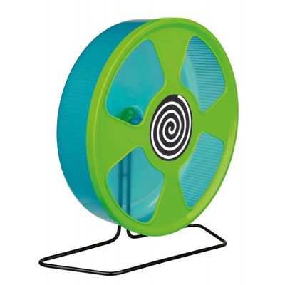 Roue d'exercice pour Hamster, diamètre : 28 cm, coloris aléatoire