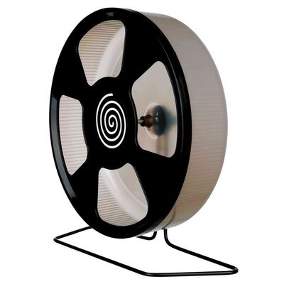 Roue d'exercice pour Hamster, diamètre : 28 cm, coloris aléatoire