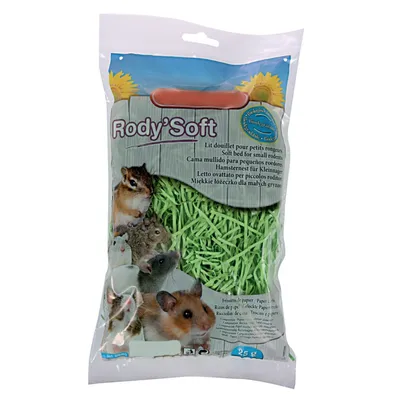 animallparadise - Lit douillet pour hamster, fibre papier, sachet de 25 gr,