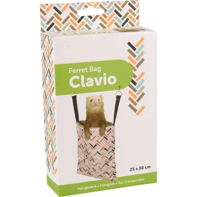 animallparadise - Sac suspendu pour furet CLAVIO 25 x 30 cm pour rongeur