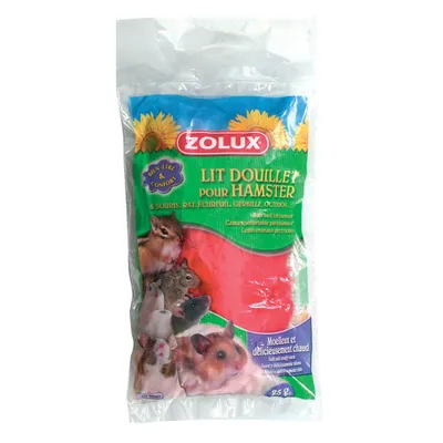 zolux - Lit douillet pour hamster sachet de 25 g couleur aléatoire