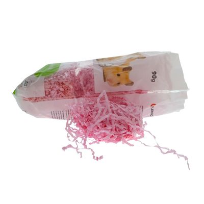 Lit douillet fibre papier sachet de 90 gr couleur aléatoire pour rongeurs