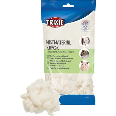 Trixie - Matériau de nidification kapok  40g pour rongeur et oiseau