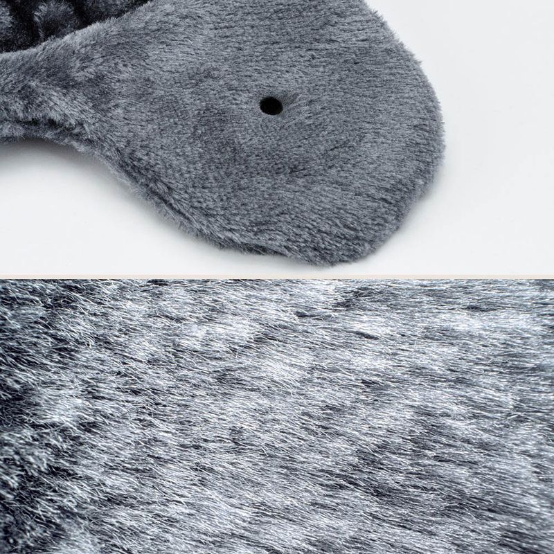 lionto hamac en peluche douce pour arbre à chat avec cadre métallique
