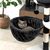 lionto hamac en peluche douce pour arbre à chat avec cadre métallique