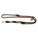 lionto Multifunktions-Hundeleine verstellbar aus robustem Nylon & Edelstahl