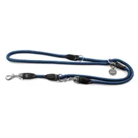 lionto Multifunktions-Hundeleine verstellbar aus robustem Nylon & Edelstahl