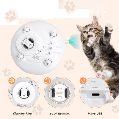 UAMLY Jouet pour chat soucoupe volante