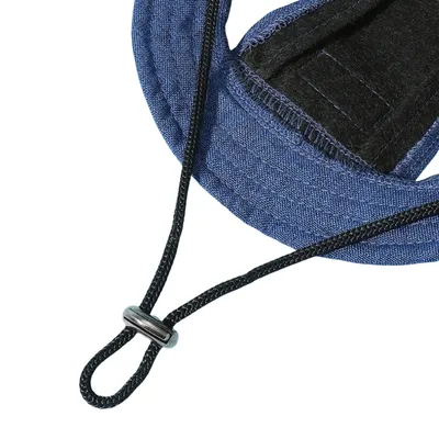 FurryFusion Sonnenhut aus Jeansstoff für Hunde