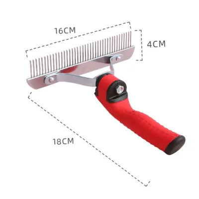 FurryFusion Peigne de toilettage pour chien