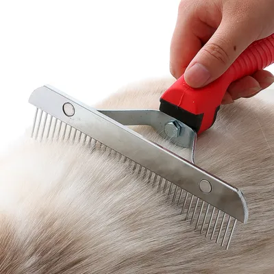 FurryFusion Peigne de toilettage pour chien