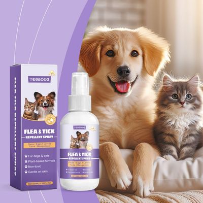 FurryFusion Spray antiparasitaire pour animaux de compagnie 50ml