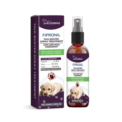 FurryFusion Spray antiparasitaire pour animaux de compagnie 100ml