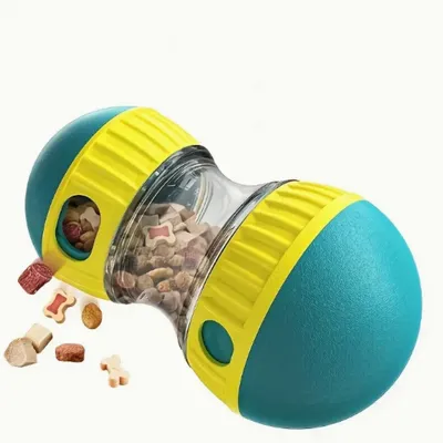 FurryFusion Jouet interactif pour chien, boule à friandises