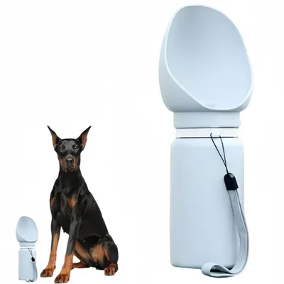 FurryFusion Bouteille d'eau pliable pour chien FurryFusion Bouteille d'eau pliable pour chien