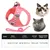 UAMLY Ensemble Harnais et Laisse pour Chat Anti-Traction