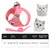 UAMLY Ensemble Harnais et Laisse pour Chat Anti-Traction
