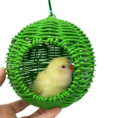 FurryFusion Nid d'oiseau en rotin