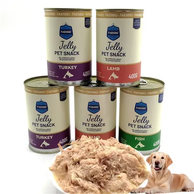 FurryFusion Nourriture humide pour chien au goût de poisson 400 g