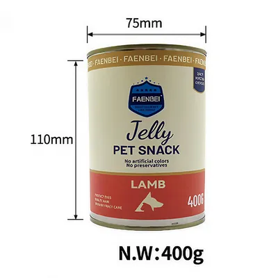 FurryFusion Nourriture humide pour chien au goût de poisson 400 g