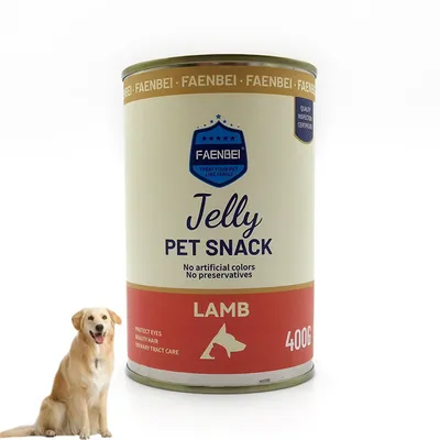 FurryFusion Comida húmeda para perros, sabor a cordero, 400 g