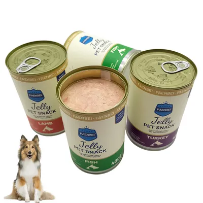 FurryFusion Comida húmeda para perros con sabor a pavo, 400 g