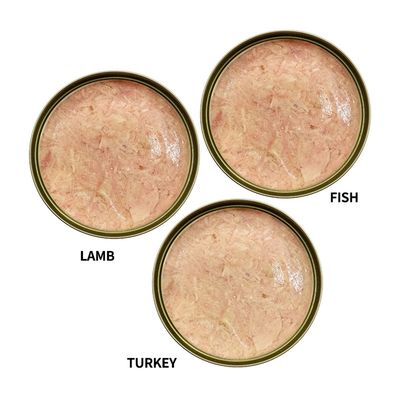 FurryFusion Nourriture humide pour chien saveur dinde 400 g