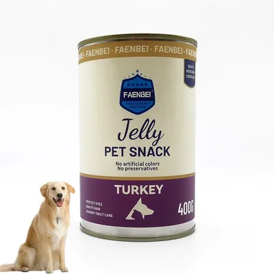 FurryFusion Comida húmeda para perros con sabor a pavo, 400 g