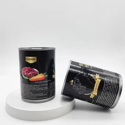 FurryFusion Nourriture humide pour chiens au goût de bœuf 375g