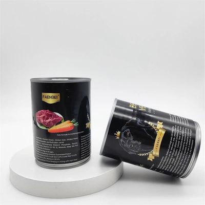 FurryFusion Nourriture humide pour chiens au goût de poulet 375g