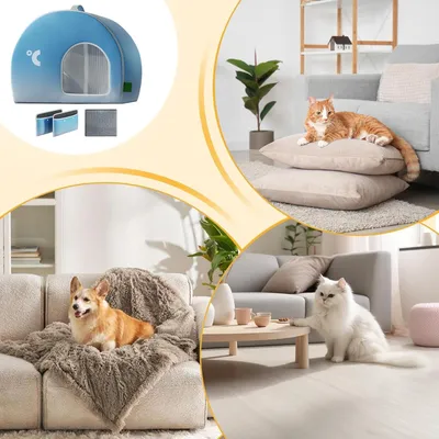 UAMLY Maison de refroidissement pour chat