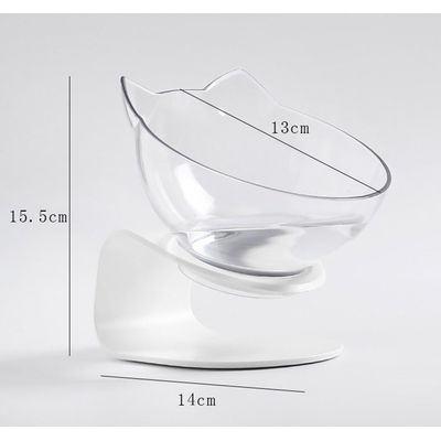 UAMLY Bol à nourriture pour chat avec support surélevé