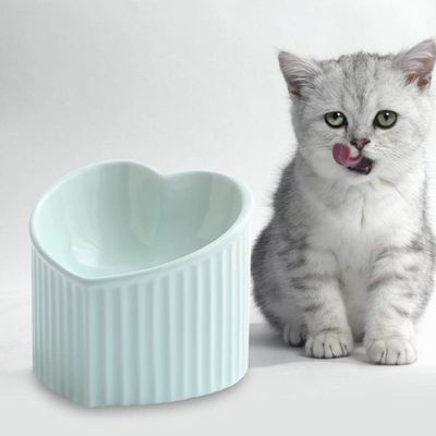 UAMLY Gamelle Chat Surélevée et Inclinée
