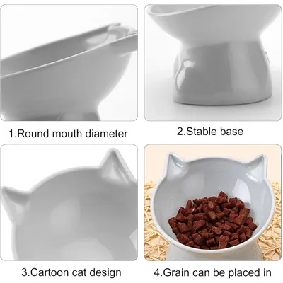 UAMLY Gamelles anti-vomi pour chats