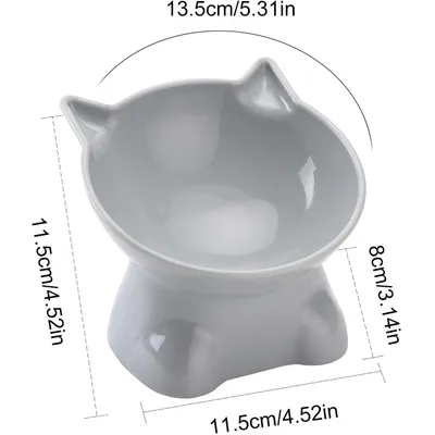 UAMLY Gamelles anti-vomi pour chats