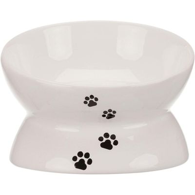 UAMLY Cuenco de cerámica inclinado para gatos