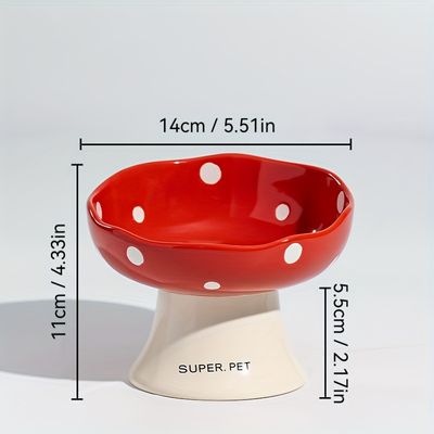 UAMLY Gamelles surélevées en céramique pour chats