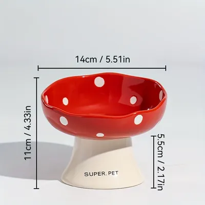 UAMLY Gamelles surélevées en céramique pour chats