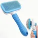 FurryFusion Brosse dépilatoire en silicone pour chats et chiens