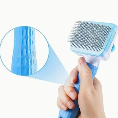 FurryFusion Brosse dépilatoire en silicone pour chats et chiens