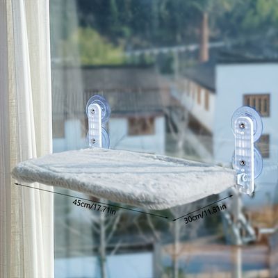 UAMLY Perchoir de fenêtre sans fil pour chat
